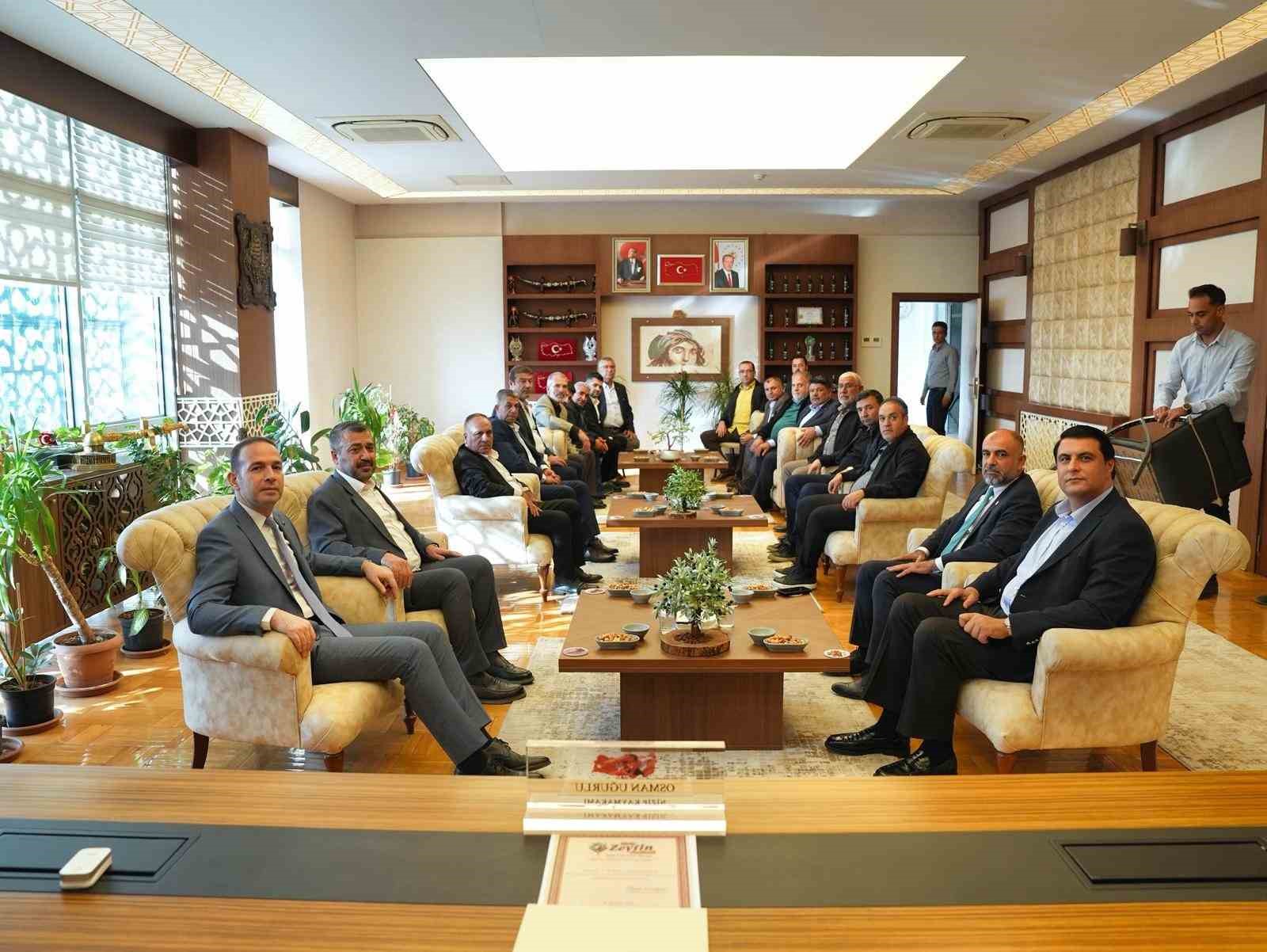 Yılmaz&rsquo;dan Nizip&rsquo;e ziyaret
