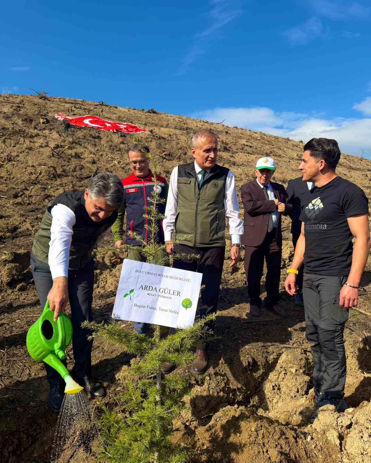 Arda Güler adına fidan dikildi