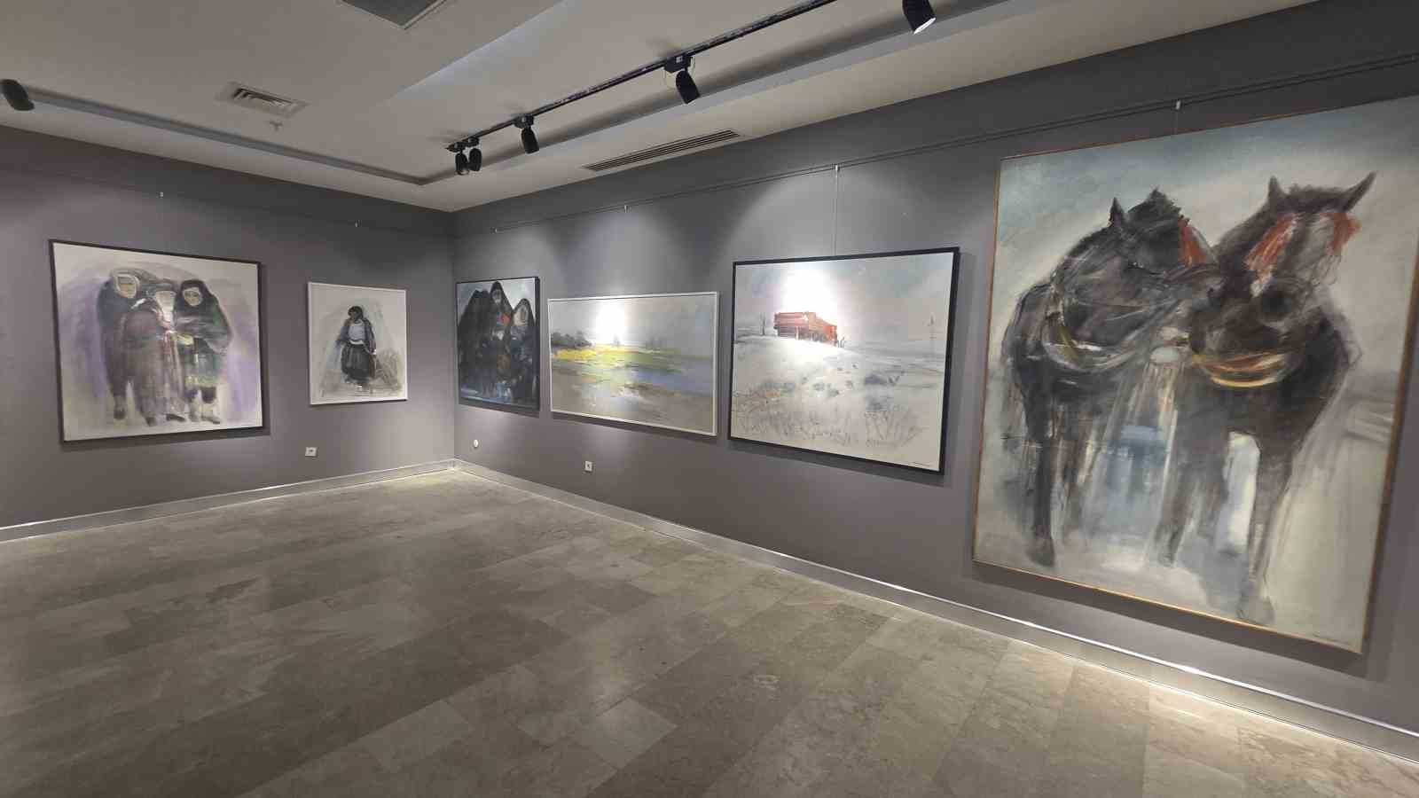 &quot;Doğaçlama&quot; sergisi Tekirdağ’da sanatseverlerle buluştu