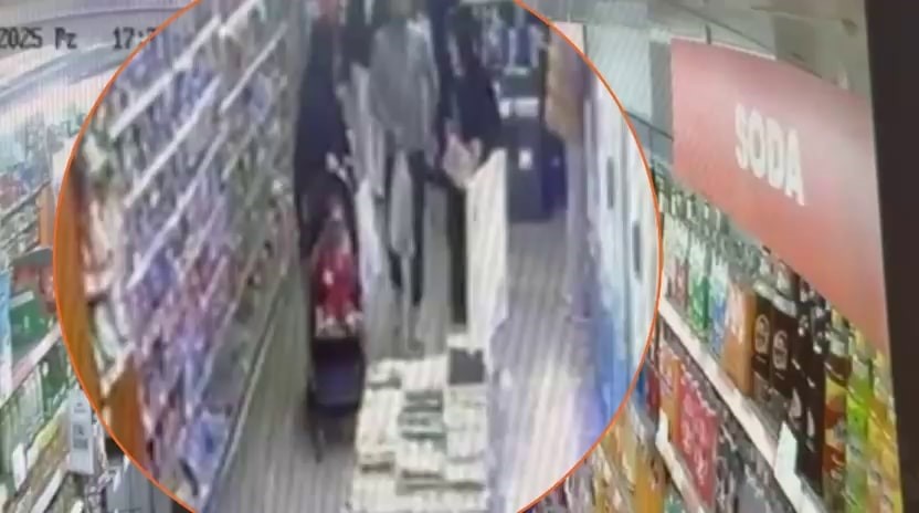 Marketten hırsızlık yapmak isterken suçüstü yakalandı