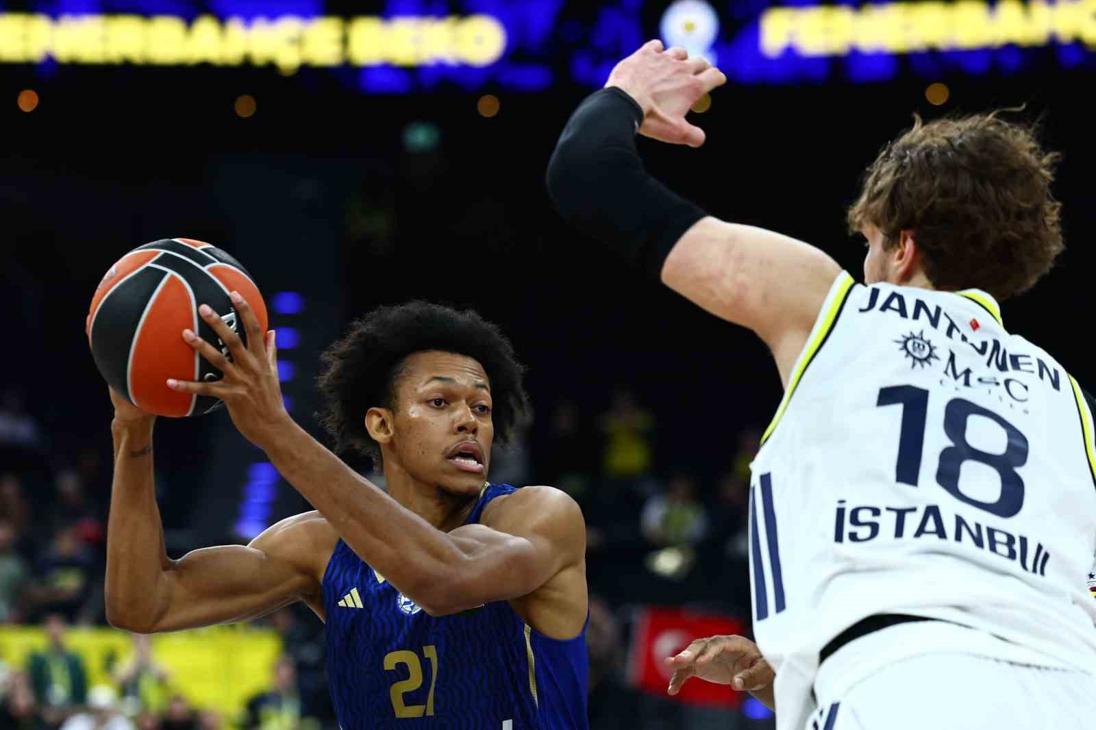 Euroleague: Fenerbahçe: 84 - Maccabi Tel Aviv: 75
