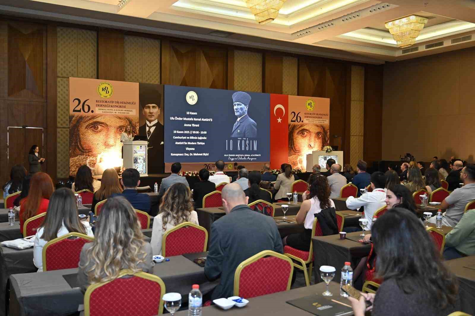 Restoratif Diş Hekimliği Derneği’nin 26. Uluslararası Kongresi Gaziantep’te gerçekleşti