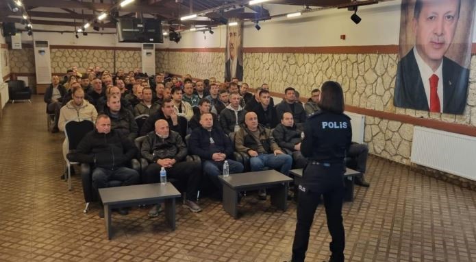 Kırklareli’nde özel güvenlik görevlilerine eğitim