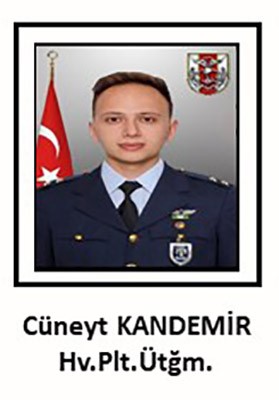 Şehit Pilot Cüneyt Kandemir’in baba ocağına ateş düştü