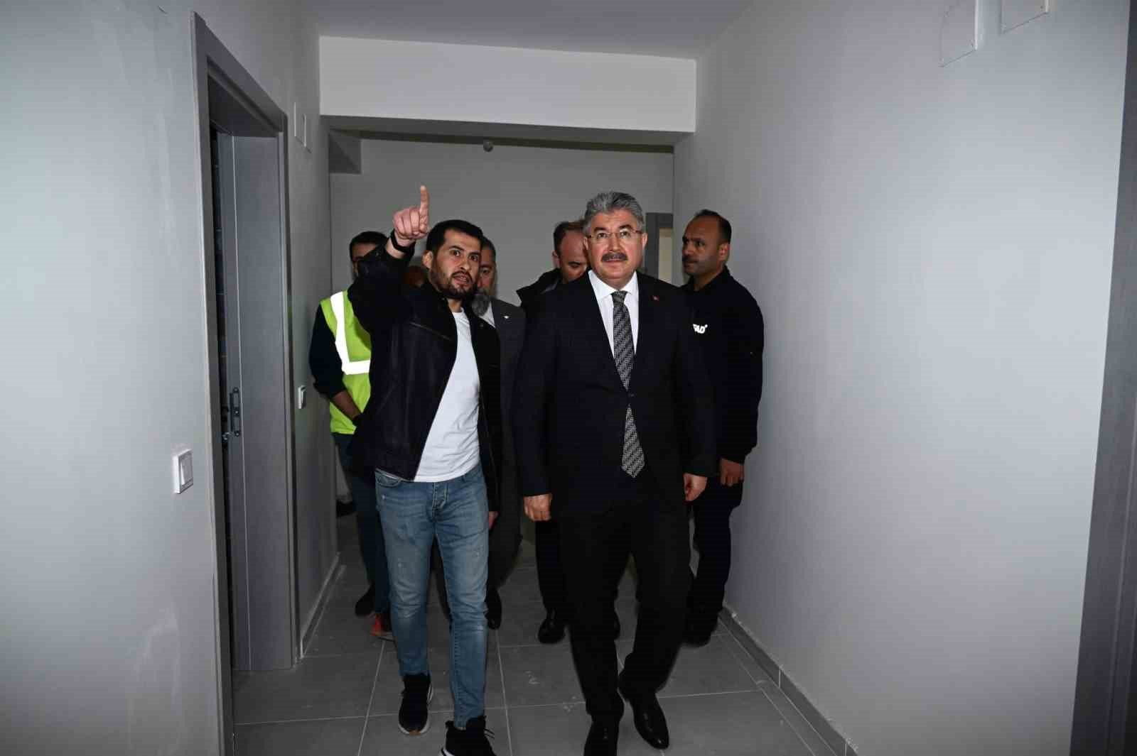 Osmaniye’de 138 deprem köy konutu bir ay içinde teslim edilecek