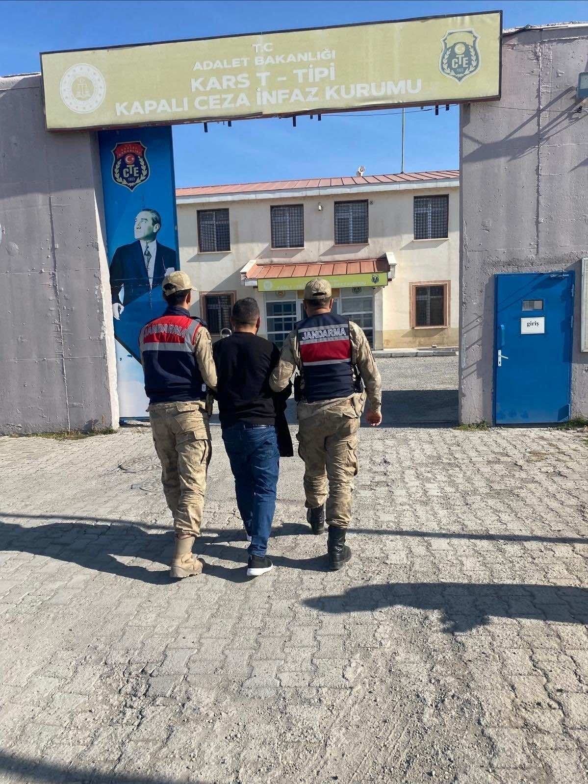 Kağızman’da hakkında 4 yıl hapis cezası bulunan 1 kişi yakalandı