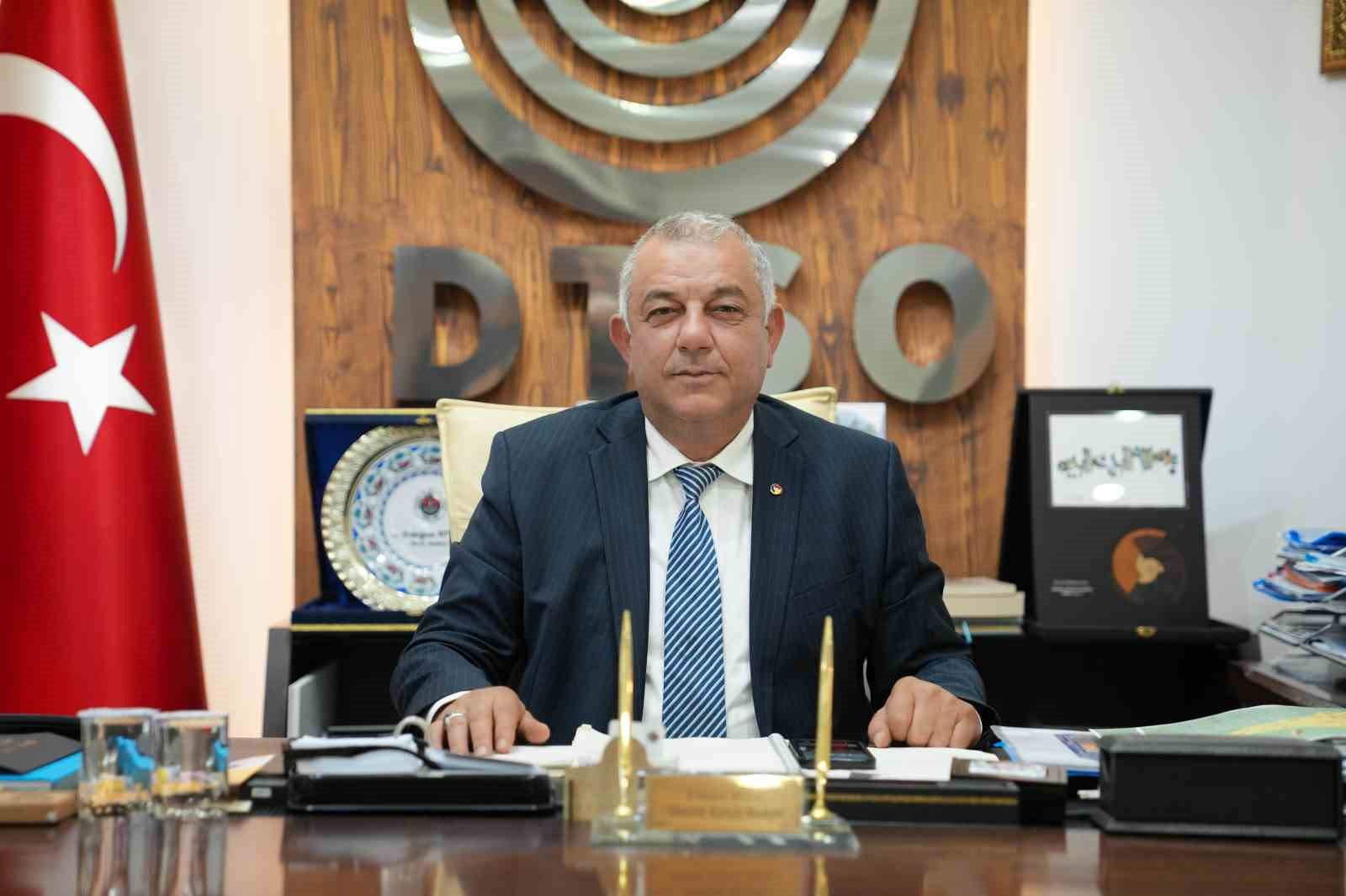 DTSO Başkanı Bıyık "Emek yoğun sektörlere acil olarak destekler sağlanmalı"