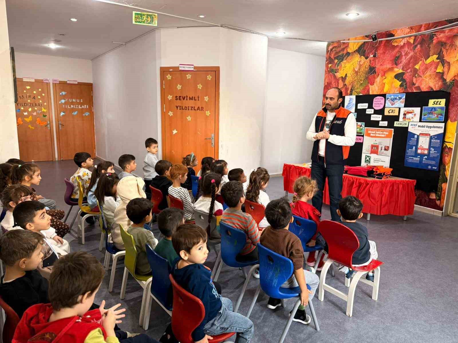 Elazığ’da öğrencilere afet farkındalık eğitimi