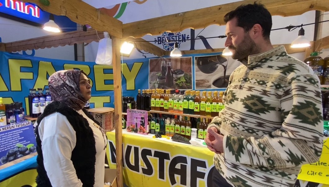 Tavşanlı’da yöresel lezzetler standı ilgi görüyor