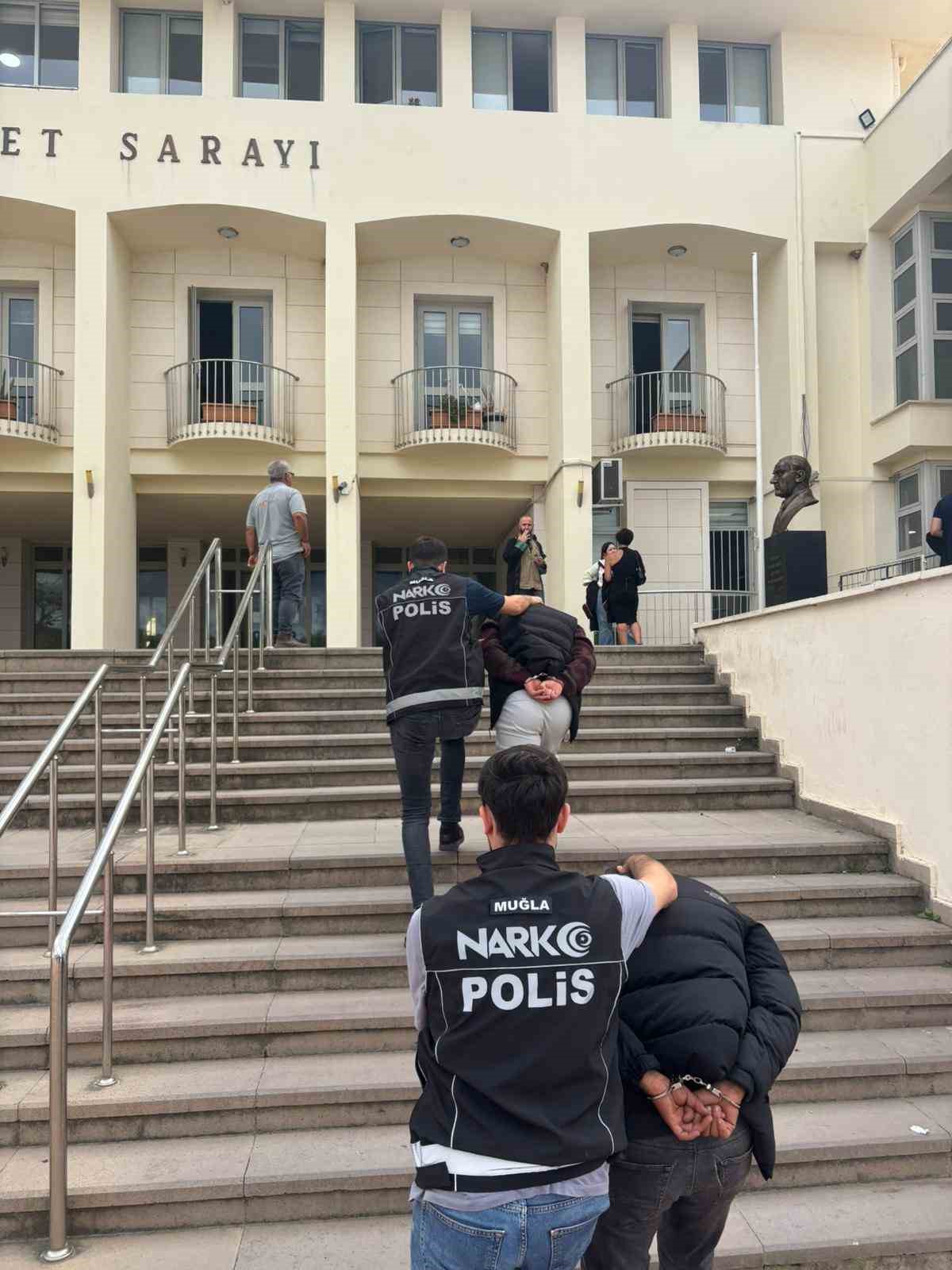 Bodrum’da uyuşturucu operasyonunda 2 tutuklama