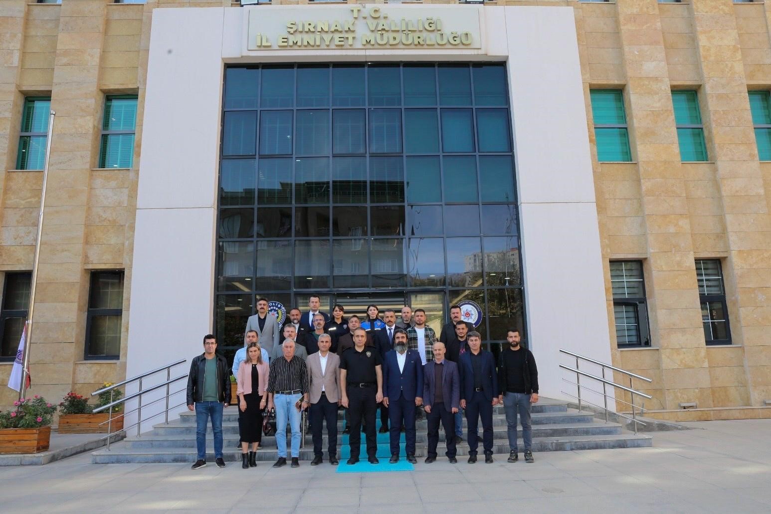 Şırnak Emniyet Müdürü Sazak, "Asayiş olayları ile anılmayacak, en huzurlu şehir olacağız"