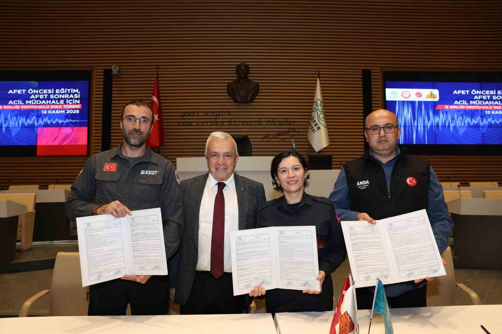 Nilüfer’de afetlere karşı güç birliği