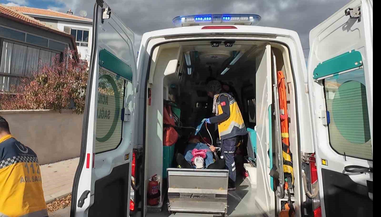 Bisikletiyle seyir halindeyken epilepsi nöbeti geçirdi