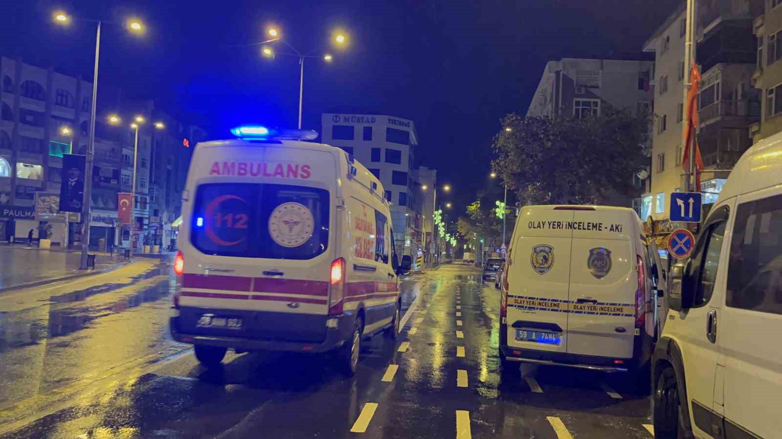 &Ccedil;orlu&rsquo;da silahlı saldırı: 1 yaralı
