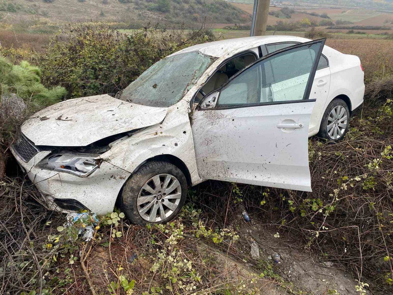 Bilecik’te trafik kazası: 2 yaralı