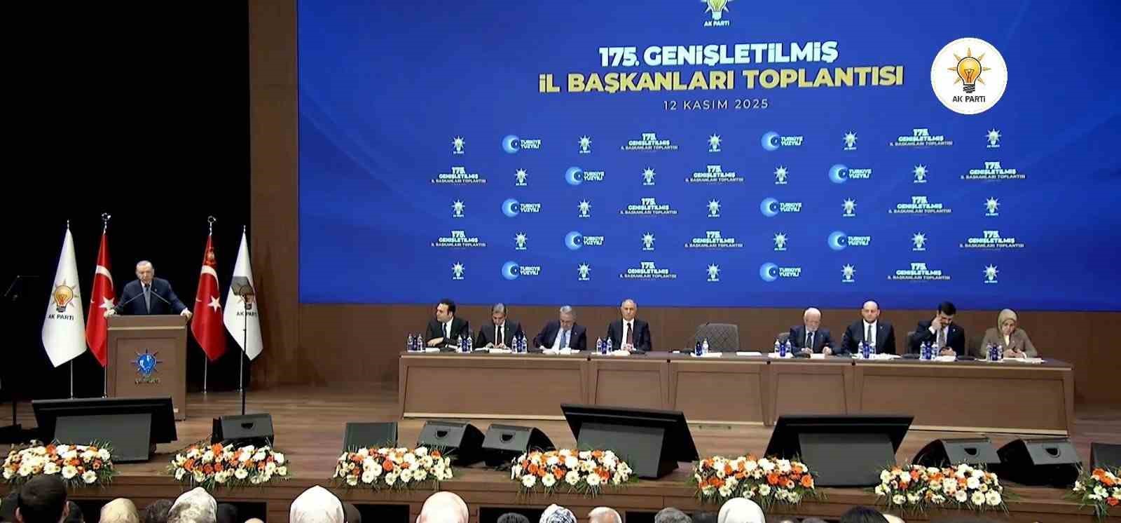 Başkan B&uuml;y&uuml;kkılı&ccedil;; AK Parti 175. Genişletilmiş İl Başkanları Toplantısı&rsquo;na katıldı
