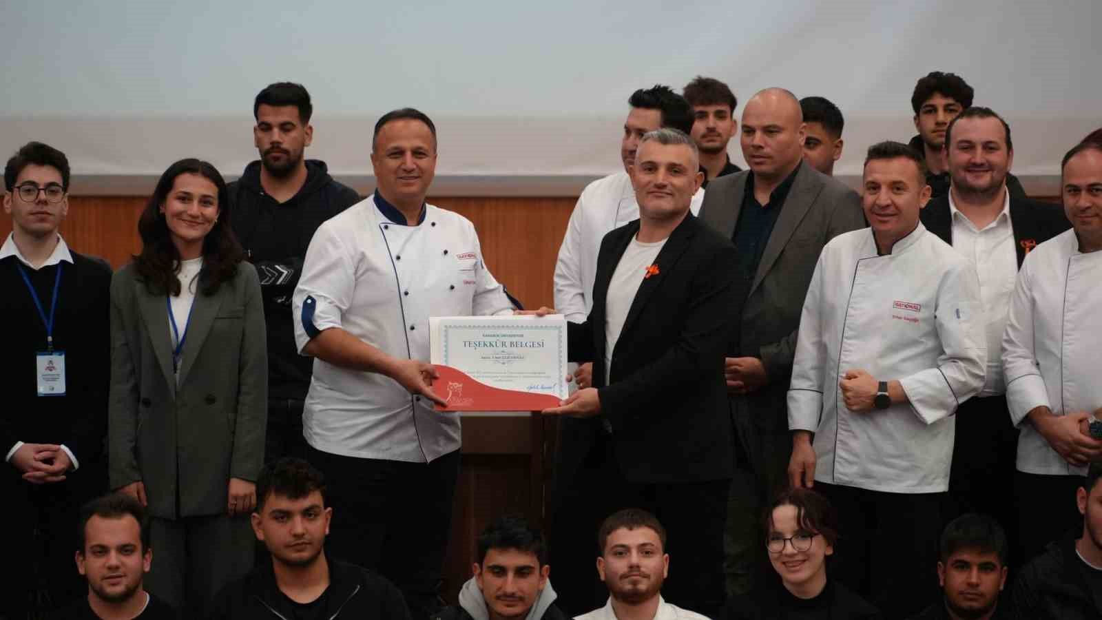 KBÜ’de gastronomide teknolojinin rolü konuşuldu