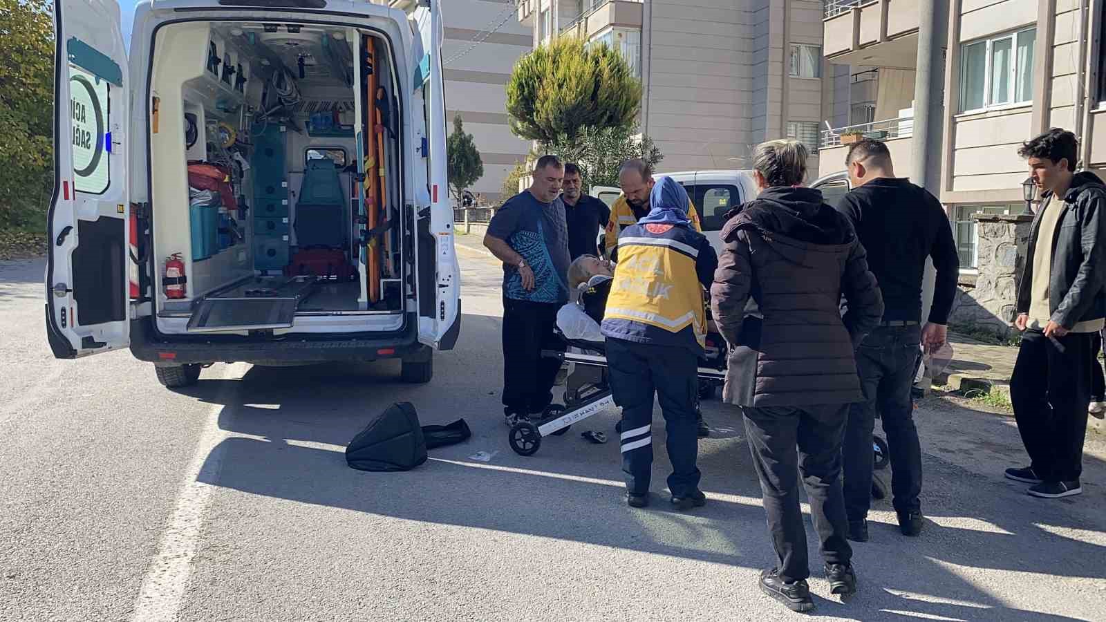 Bursa&rsquo;da eğitim pistinde feci kaza...Ehliyetsiz genç kuryeye çarptı