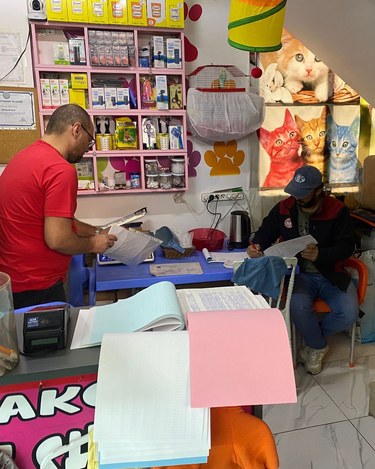 Ortaca’da ev ve süs hayvanı satış yerlerinden denetim