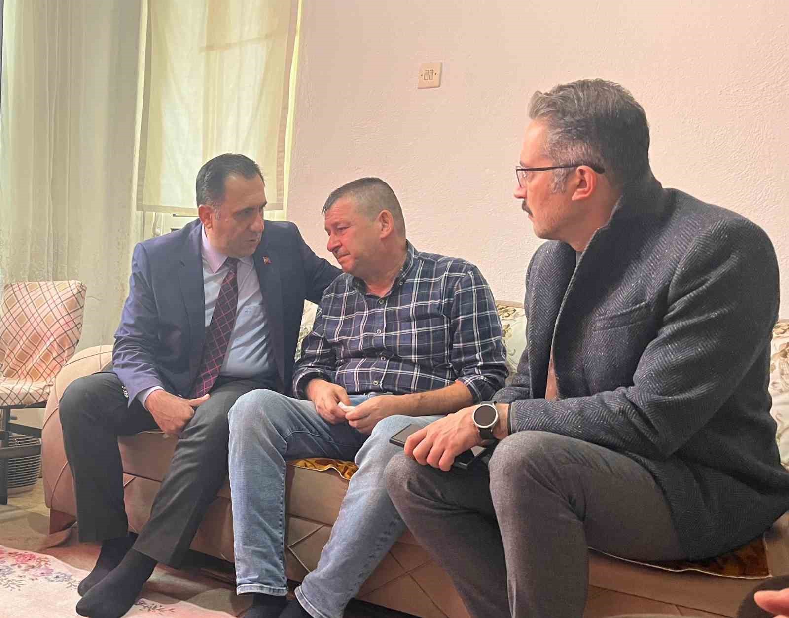 İl Müdürü Türkoğlu’ndan acılı aileye ziyaret