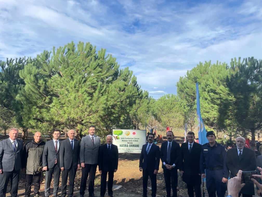 Bursa’da Şehit Savcı Mehmet Selim Kiraz anısına hatıra ormanı kuruldu