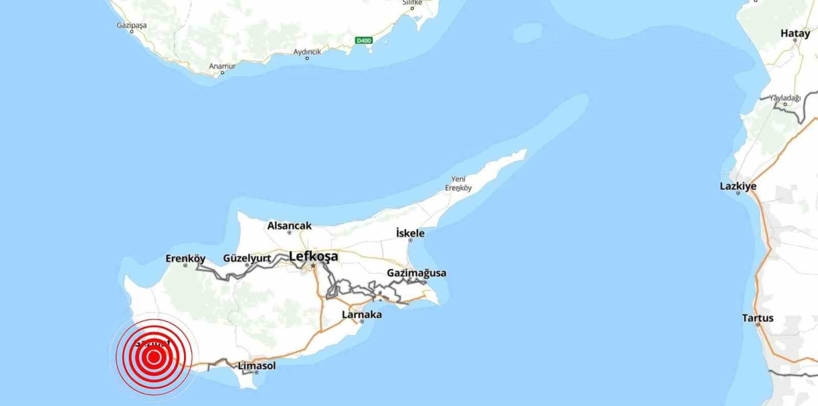 Kıbrıs depremlerinin nedeni Afrika’nın adayı Anadolu’ya itmesi