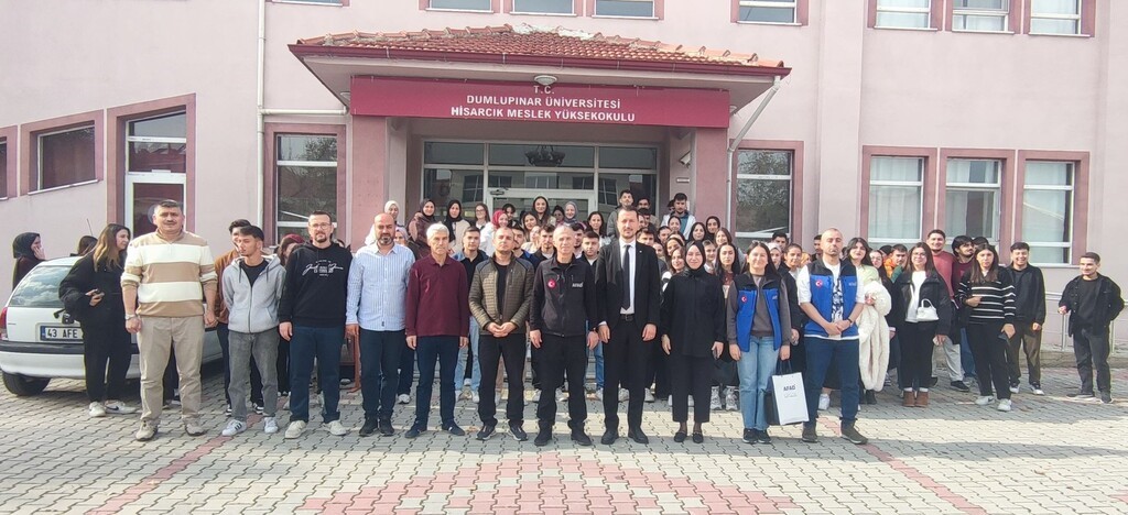 Hisarcık MYO’da afet farkındalık ve bina tahliye eğitimi
