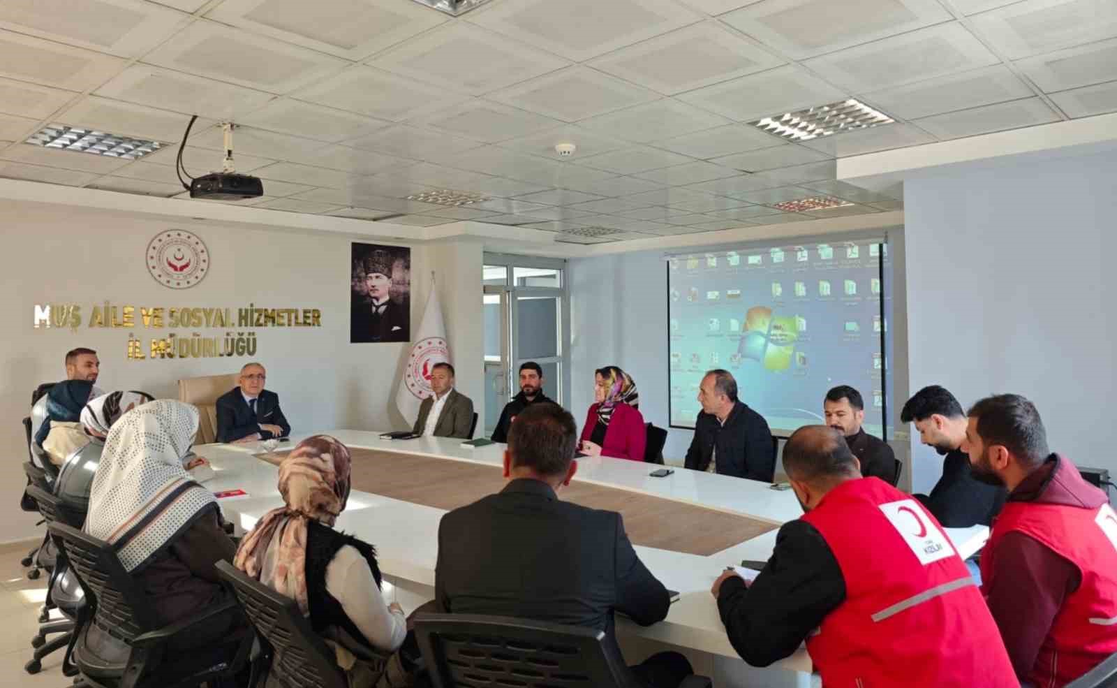 Muş’ta yılsonu değerlendirme toplantısı yapıldı