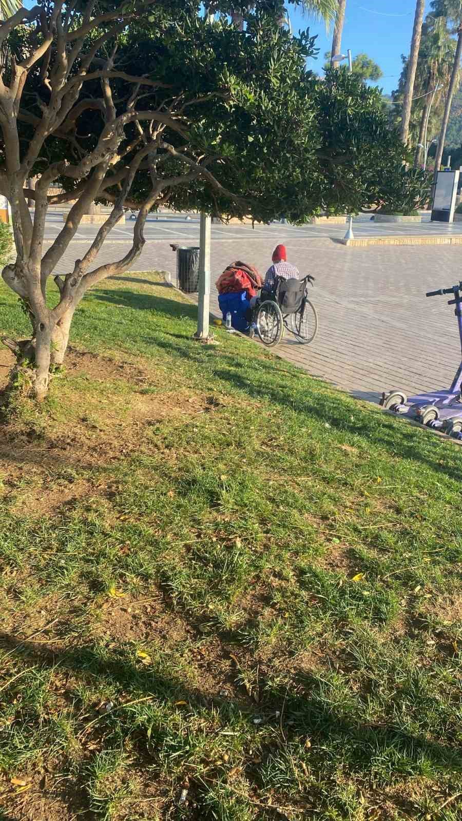 Marmaris’te 70 yaşındaki Kıbrıs Gazisi, Muğla Huzurevi’ne yerleştirildi