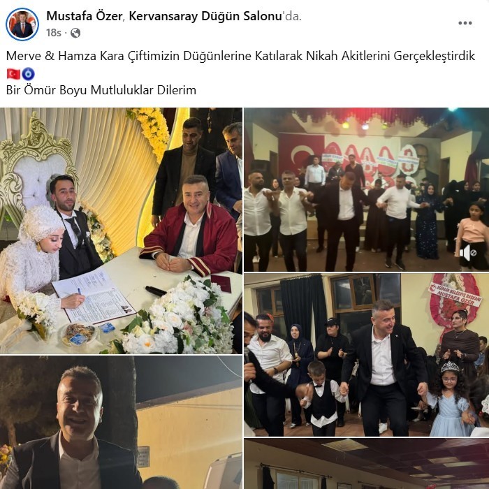 Eğirdir Belediye Başkanı Özer’in halay paylaşımı sosyal medyada gündem oldu