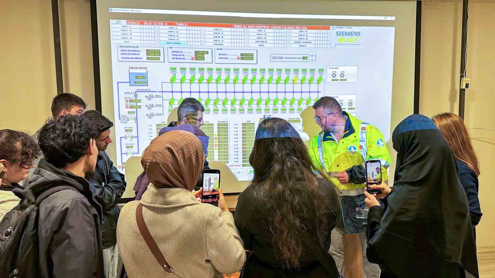 Kaliteli i&ccedil;me suyunun yolculuğuna tanık oldular
