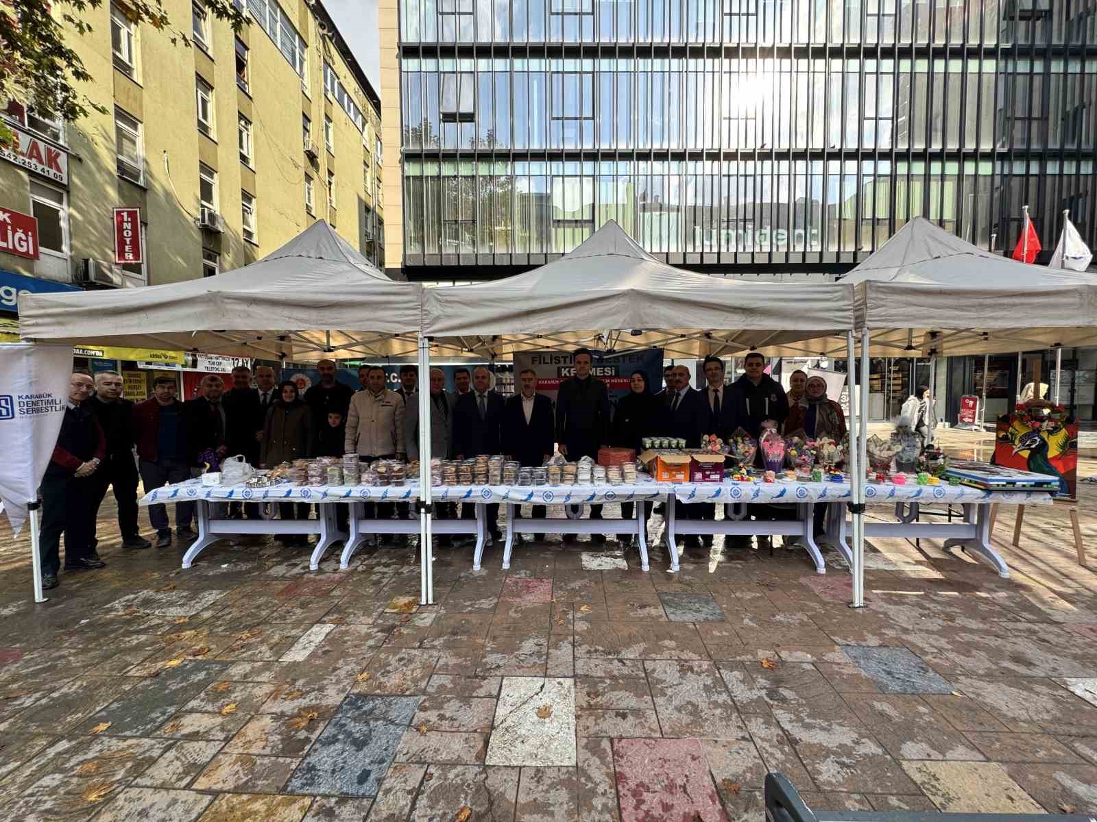 Karabük’te Filistin halkı yararına dayanışma etkinliği düzenlendi