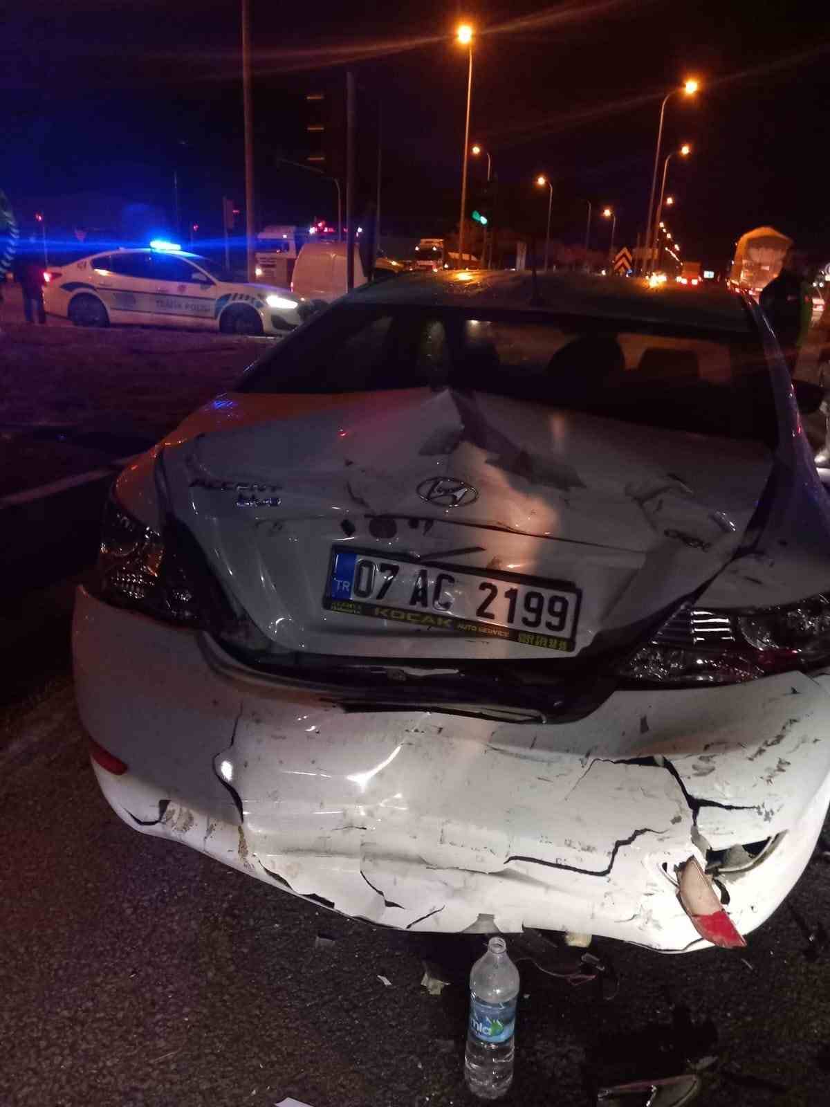 Karapınar’da trafik kazası: 1 yaralı