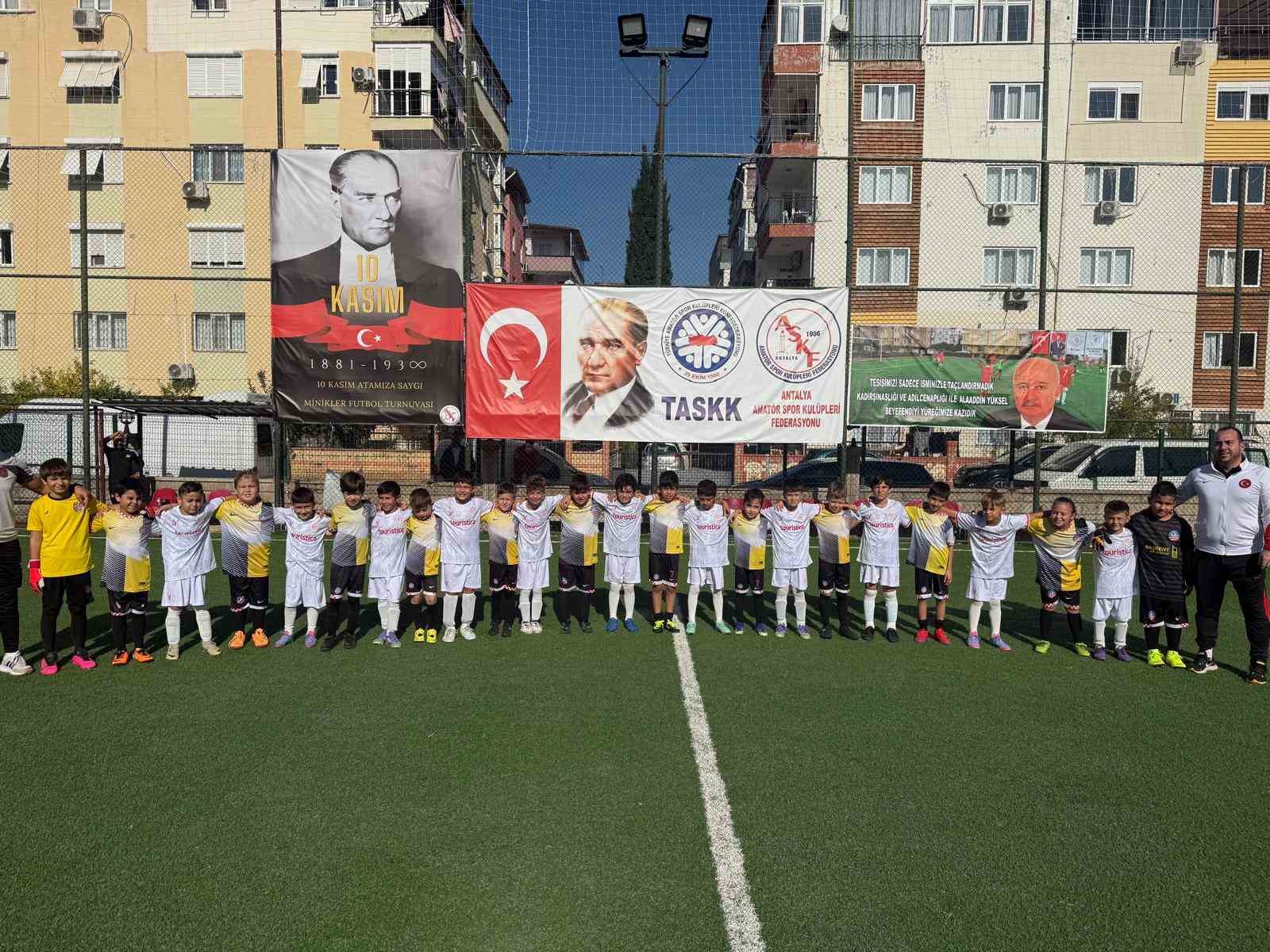 Antalya’da U11 ve U12 ligleri ’Vali Alaaddin Yüksel Futbol Sezonu’ adıyla oynanacak