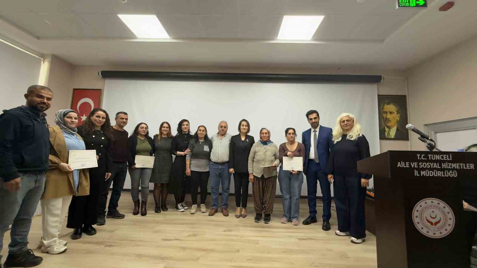 Tunceli, koruyucu aile farkındalık etkinlikleri