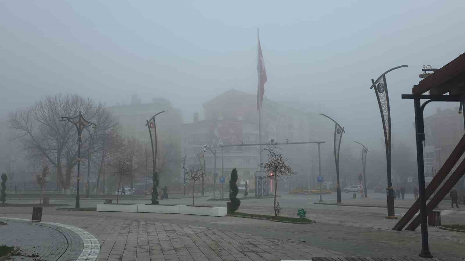 K&uuml;tahya&rsquo;da yoğun sis ulaşımı olumsuz etkiledi
