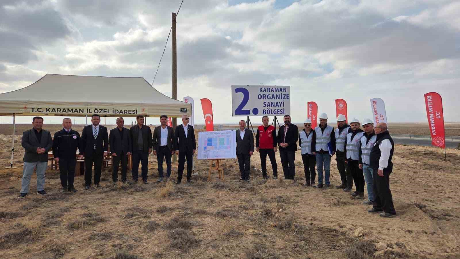 Karaman’a 2. organize sanayi bölgesi