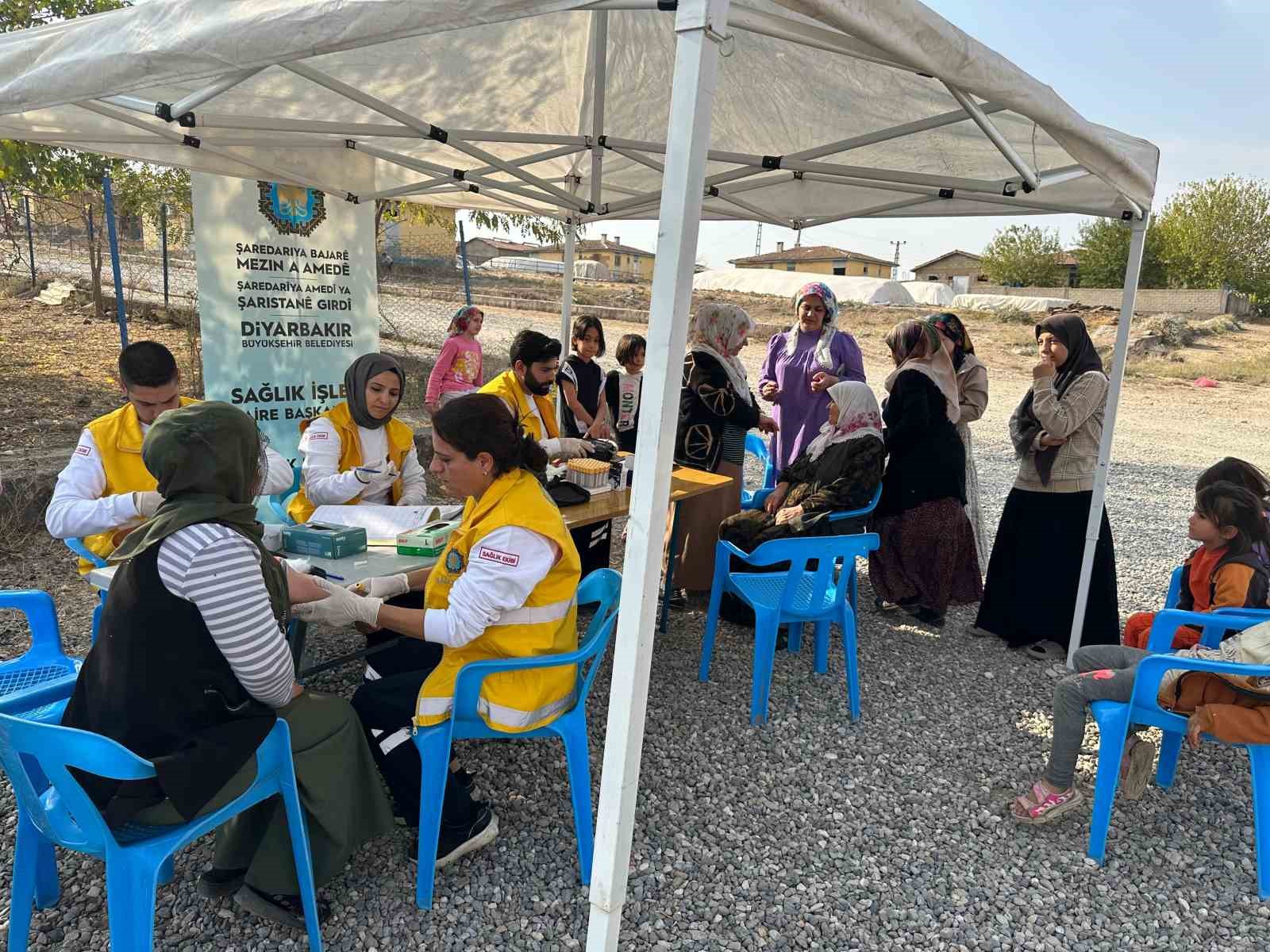 Diyarbakır’da sağlık taraması
