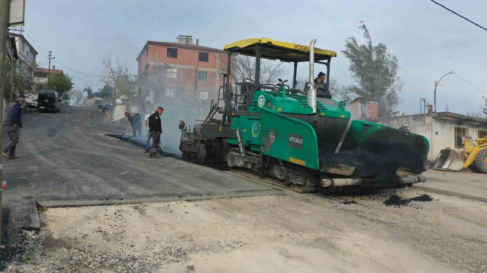 Ordu’da sıcak asfalt çalışmaları sürüyor
