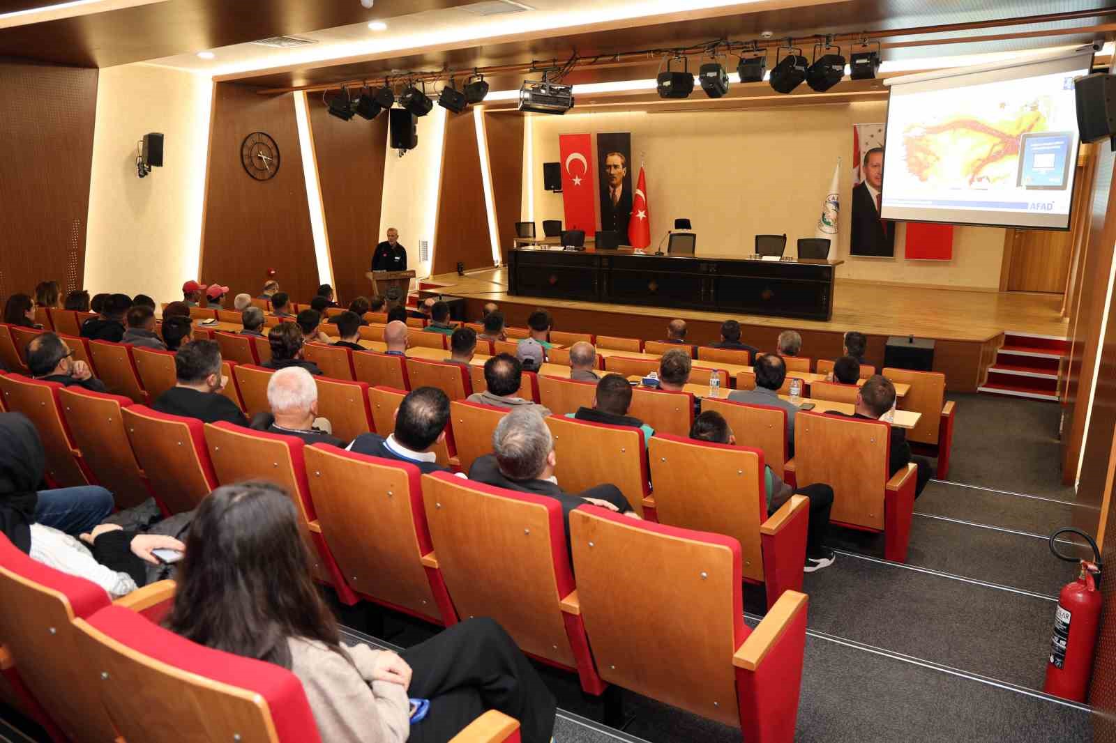 Talas personeline AFAD eğitimi