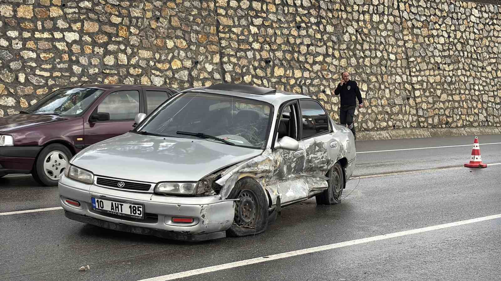 Bolu’da zincirleme kaza: 3 yaralı
