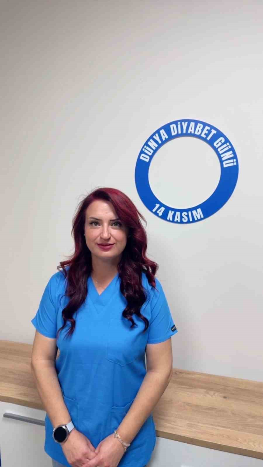 Uşak’ta diyabete karşı farkındalık oluşturudu