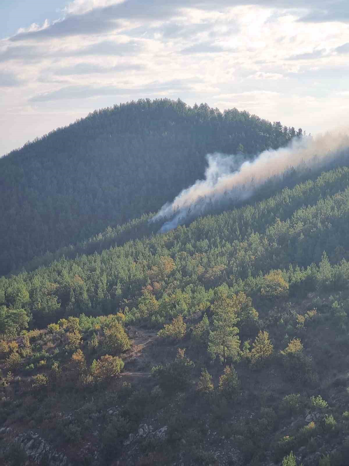 Bozyazı&rsquo;da orman yangını kontrol altına alındı
