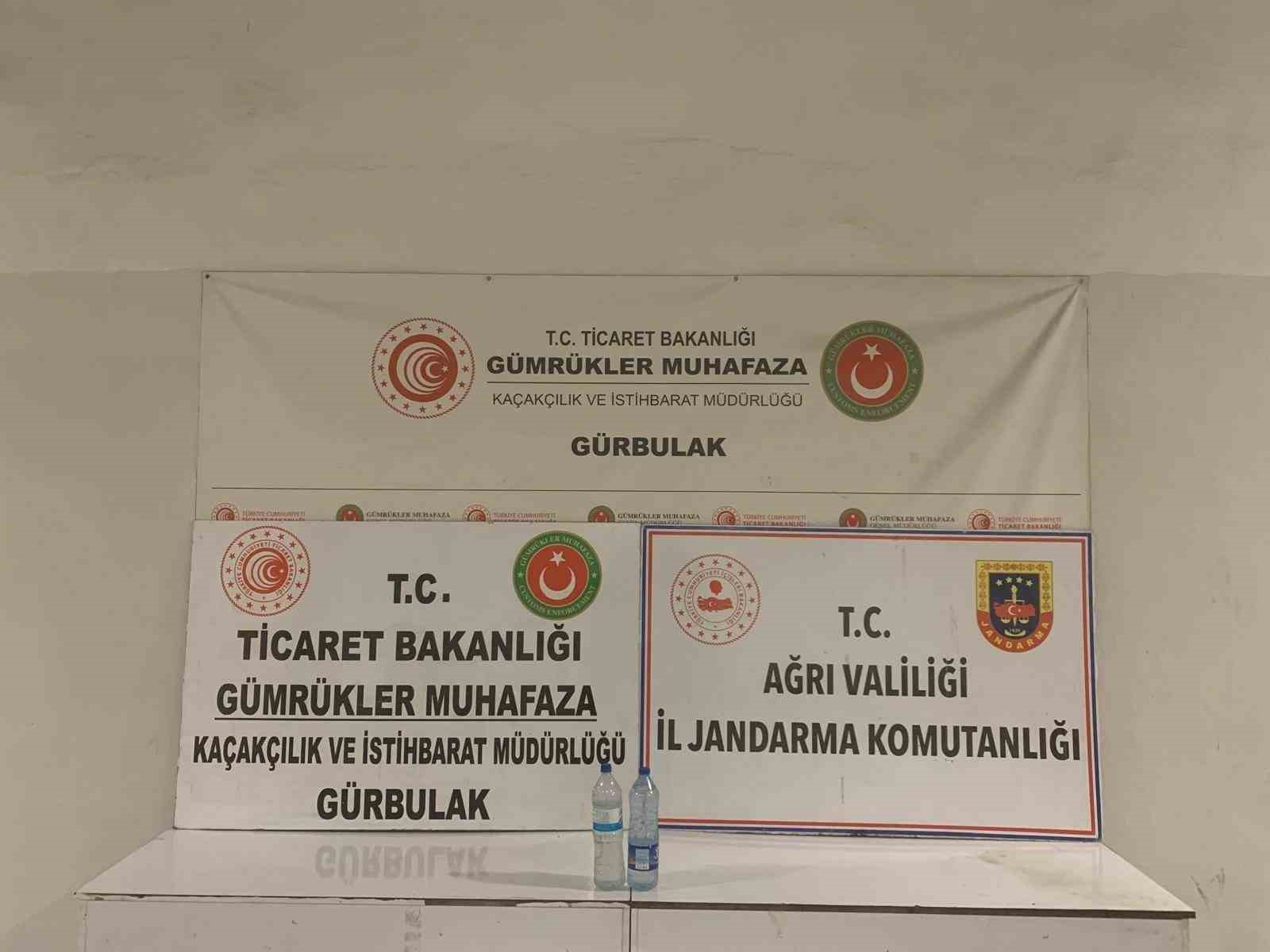 Ağrı’da jandarmadan uyuşturucu operasyonu