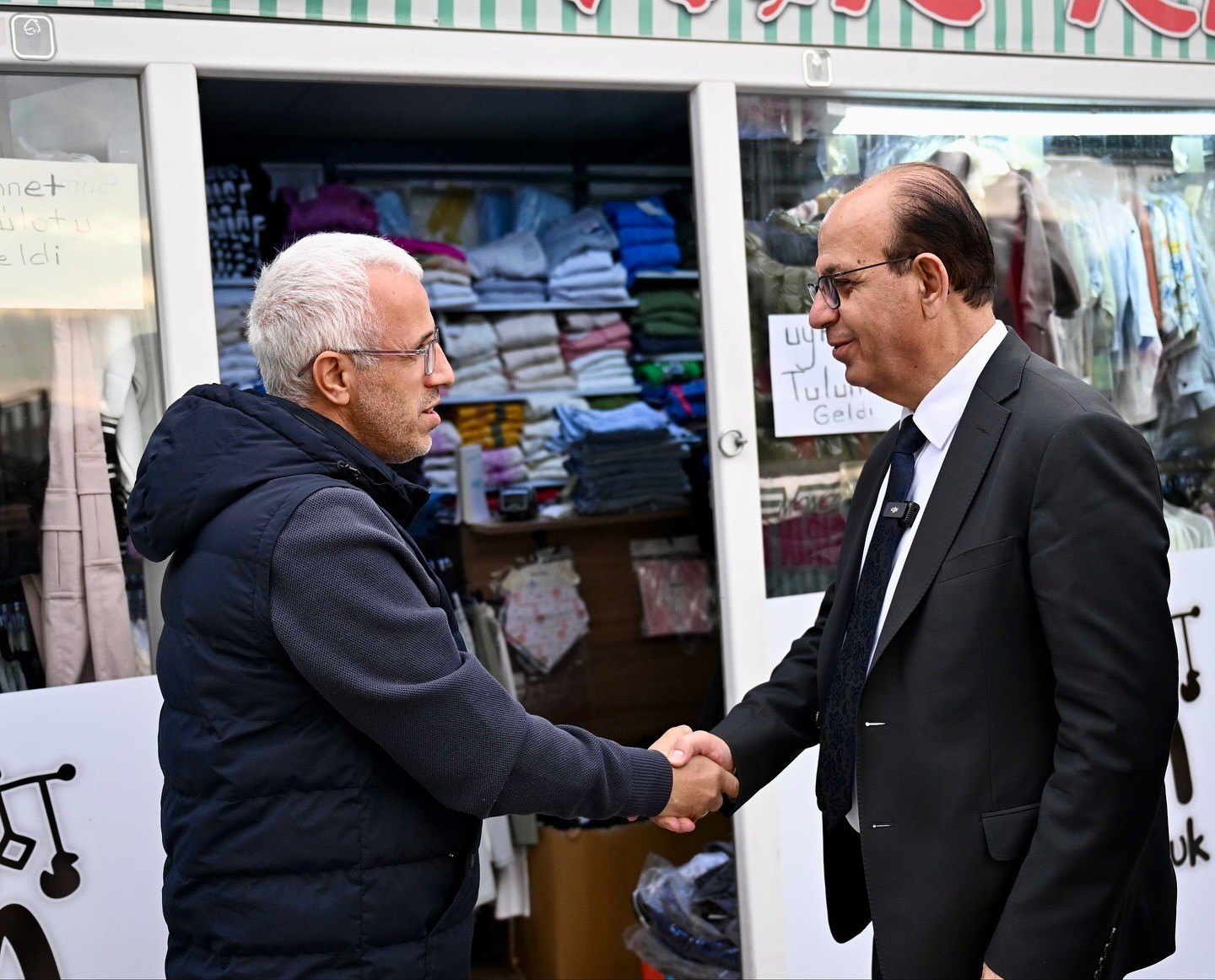 Başkan Geçit, esnafın görüş ve taleplerini yerinde değerlendirdi