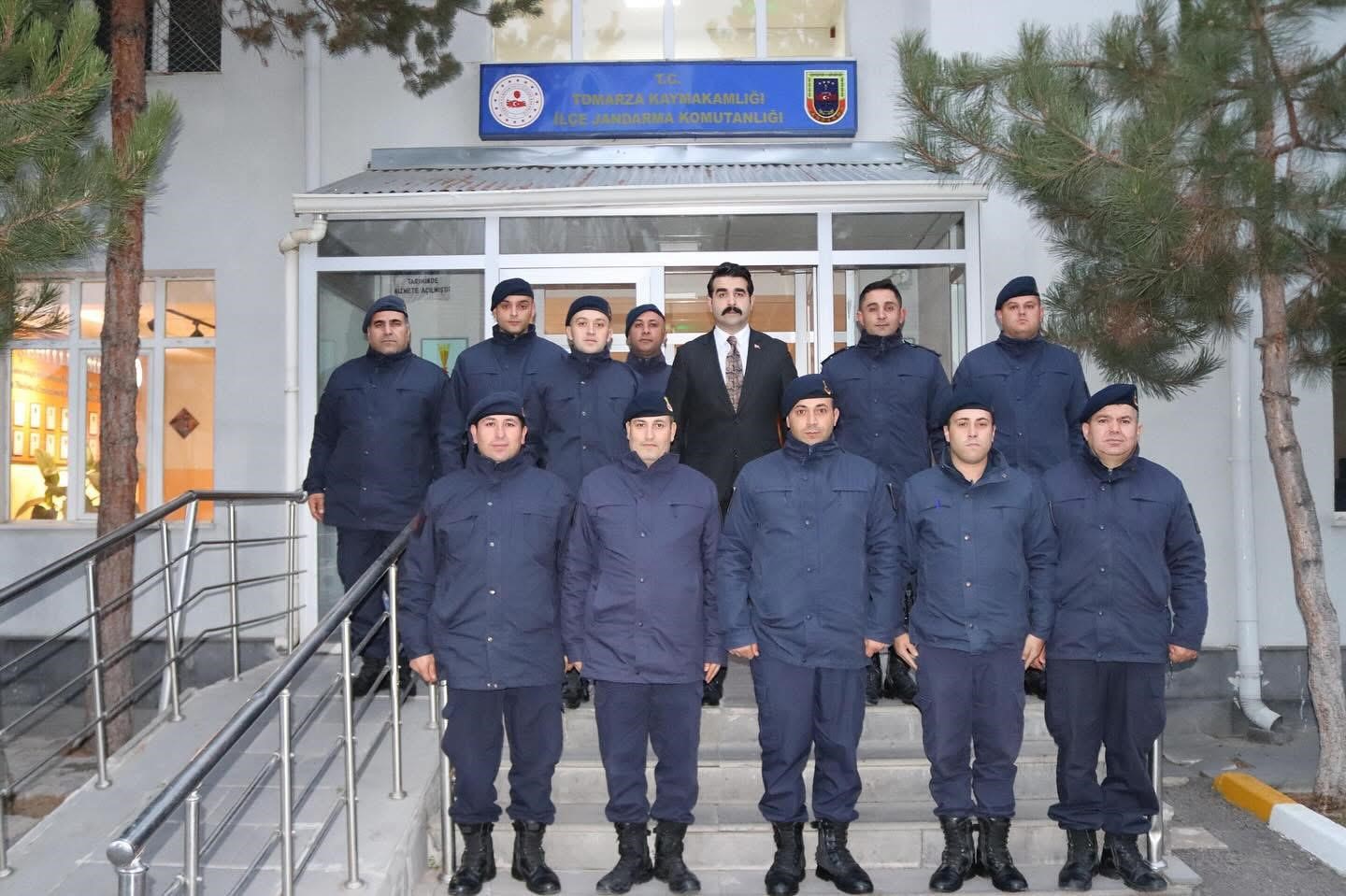 Kaymakam Eser; kolluk kuvvetlerini ziyaret etti