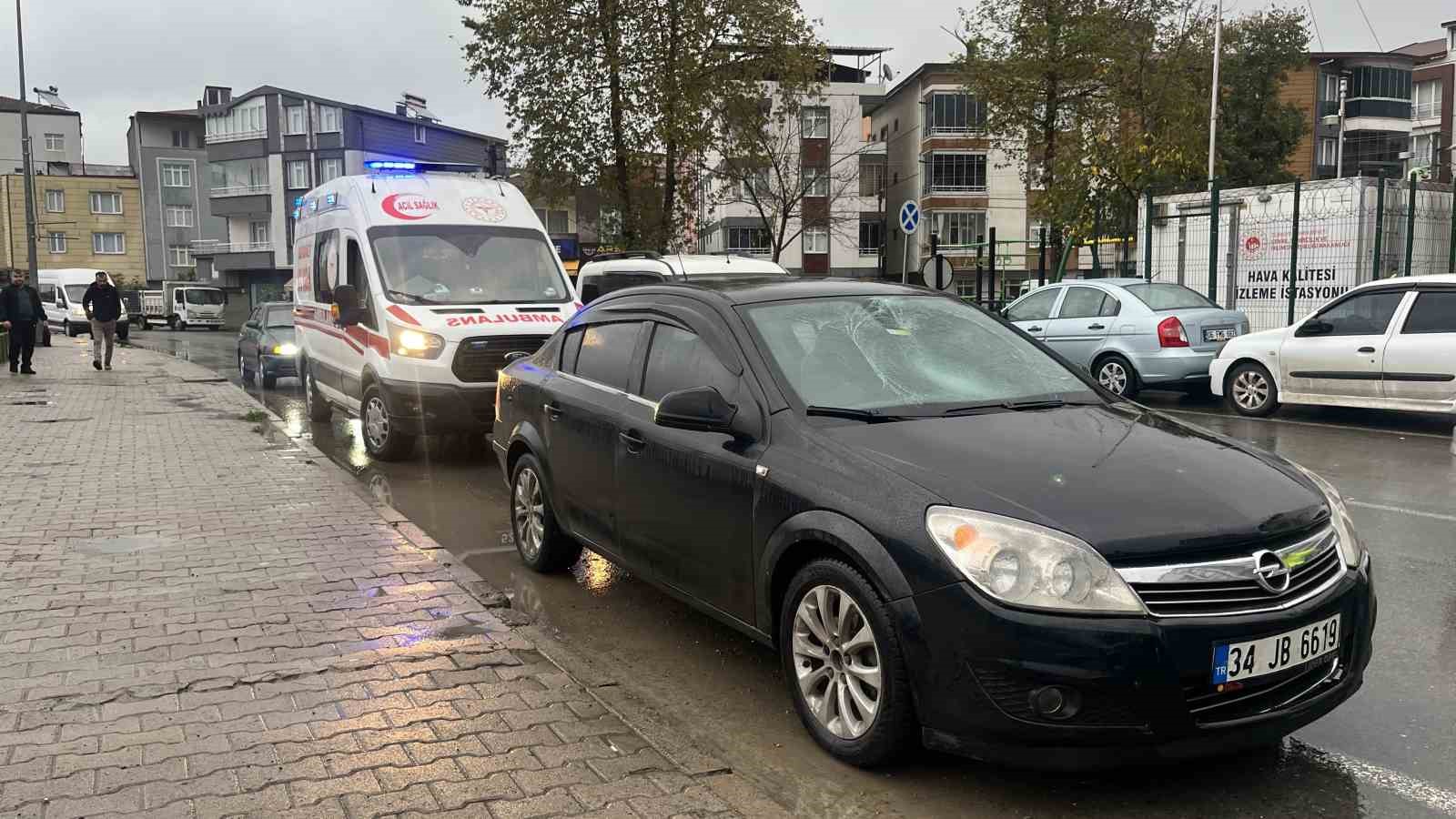 Ordu’da otomobilin çarptığı yaya yaralandı