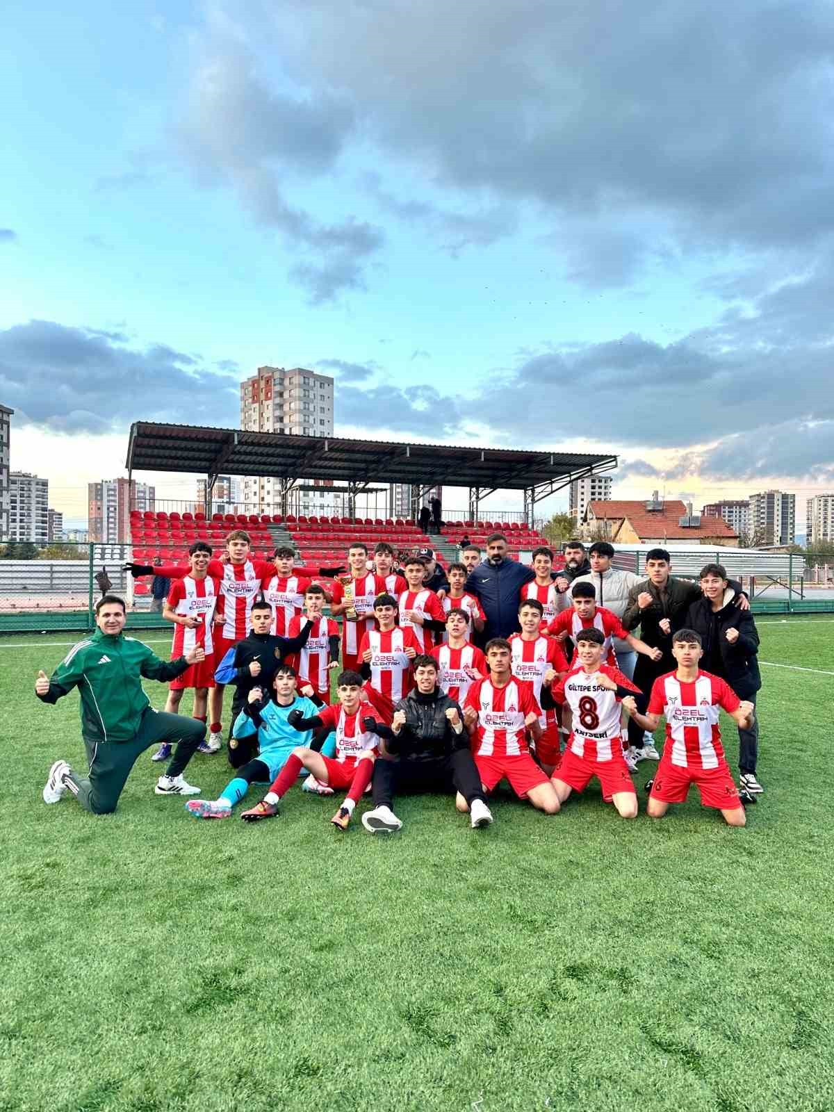 Kayseri U16 Liginde şampiyonlar belli oldu