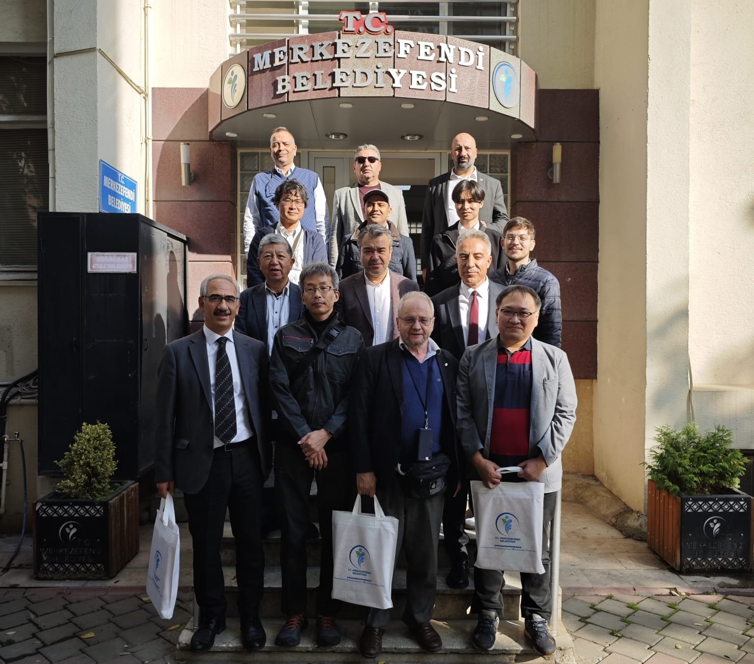 Merkezefendi Belediyesi Japon deprem uzmanlarını ağırladı

