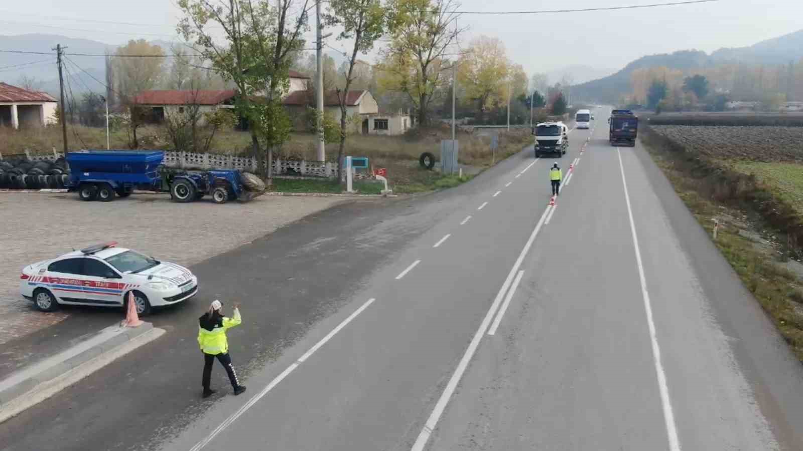 Jandarmadan yolcu otobüslerine sivil denetim